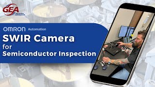 Semiconductor Smart Vision Inspection with Omron SWIR Camera [upl. by Nostaw]