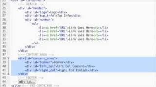 How to build a web page div structure in under 10 minutes [upl. by Rigdon475]