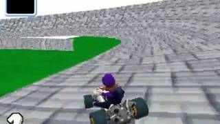 Mario Kart DS Codes Textured dokancourse AR Code [upl. by Itsa]