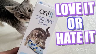 The Moving Fish Cat Toy Called Groovy Fish Will My Cat Like It [upl. by Akire345]