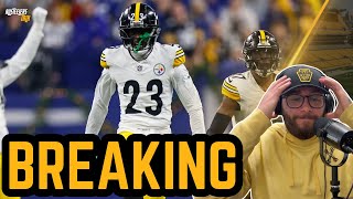 BREAKING NFL Suspends Steelers DB for Remainder of Season [upl. by Idnim]