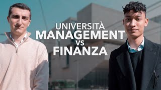 UNIVERSITÀ DI ECONOMIA MANAGEMENT VS FINANZA  Confronto e Opinioni sulla nostra esperienza Bocconi [upl. by Gnuh]