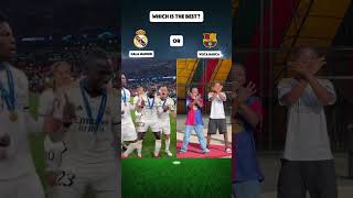 VISCA BARÇA Vs HALA MADRID shorts dance music halamadrid viscabarça laliga [upl. by Suhpesoj]