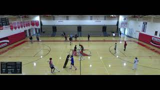 Kingsway vs Williamstown High School Boys Varsity Volleyball [upl. by Ardnekal]