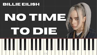 How to Play quotNo Time To Diequot by Billie Eilish on Piano  Easy Piano Tutorial [upl. by Schlicher520]