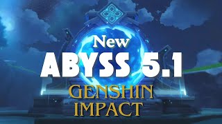 New spiral ABYSS 51 Genshin Impact genshinimpact genshin abyss [upl. by Knobloch]