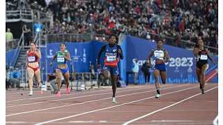 Womens 200m Final  Pan American Games 2023 Santiago [upl. by Celine]