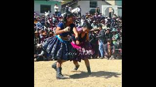 Warmi takanakuy Chumbivilcas boxing ufc luchalibre [upl. by Aciram]