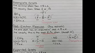 Bonding and Geometry  16 Exceptions to the Octet Rule [upl. by Eleira]