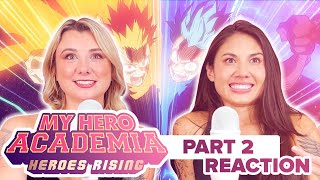 My Hero Academia  Reaction  Movie Heroes Rising Part 2 [upl. by Banyaz]