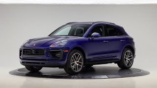 2024 Porsche Macan S Gentian Blue Metallic  P7620 [upl. by Nednyl]