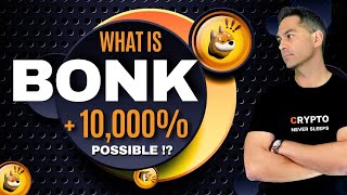 WHAT IS BONK How is BONK different to other DOG MEME COINS BONK NEWS amp BONK PRICE PREDICTION 2024 [upl. by Akenom]