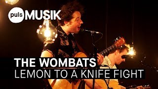 The Wombats  Lemon To A Knife Fight PULS Live Session [upl. by Aeduj]