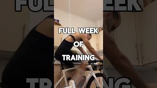 Full week of training triathlon cycling swim swimbikerun [upl. by Eserehs296]