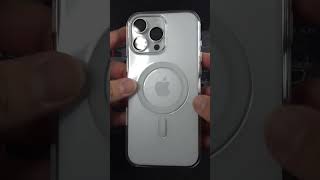 iPhone 16 pro max Apple Magsafe Clear Case Unboxing 🔥 magsafecase smartphonecase applecases dtr [upl. by Irvin5]