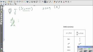 Derivative of 5Cot2x Sinxx3 Sinx14 and ln4x23 [upl. by Rother]