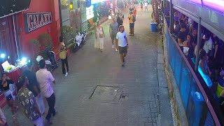 Rush Hour TimeLapse in HD  Soi Green Mango  Chaweng  Koh Samui  Thailand  1920082022 [upl. by Alilahk]