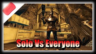 Going SOLO On CAPPED Server  Ark Survival  PVP [upl. by Dennett]