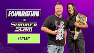 BAYLEY on FOUR HORSEWOMEN 2019 HEEL TURN and Advice to her Younger Self [upl. by Dorkas819]