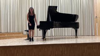 S Rachmaninoff Elegie Op 3 No 1 in Eflat minor by Hana Srakar [upl. by Timmie]