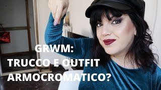 GRWM TRUCCO E OUTFIT INVERNO PROFONDO  hornitorella [upl. by Edita]