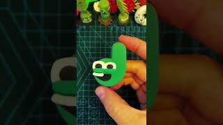 Simple and cute pinyin letter d clay satisfying alphabetlore shorts [upl. by Mayhew]