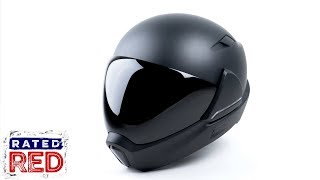 New Motorcycle Helmet Gives Riders Eyes in the Backs of Their Heads [upl. by Ariuqahs]