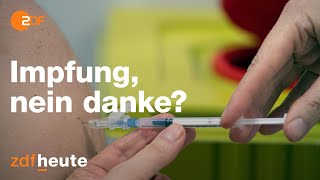 CoronaImpfung Das sagen Impfskeptiker und gegner [upl. by Osithe]