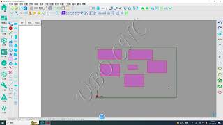 6DXF EXCEL导入路径排序路径选取加工DXF EXCEL importpath sortingpath process5 axis bridge saw teaching video [upl. by Tyre]