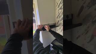 How install ikea wall shelf [upl. by Lesde838]