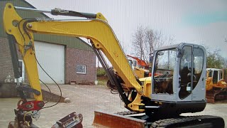 wacker Neuson 75Z like new condition low hours year 2015 for sale  wwwhoppenermachinerycom [upl. by Maclaine]