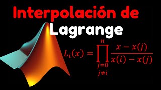 CODIGO EN MATLAB INTERPOLACION DE LAGRANGE [upl. by Tallbot]