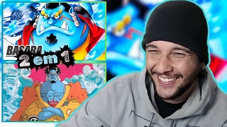 REACT 2 EM 1  Jimbe one piece Rodrigo Zin Part Anny  Pela União  Jimbe Basara  Símio reage [upl. by Daffy]