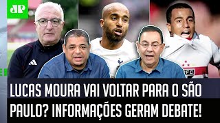 quotNOSSA SENHORA Gente se o Lucas Moura VOLTAR para o São Pauloquot NOVAS INFORMAÇÕES GERAM DEBATE [upl. by Dekeles]