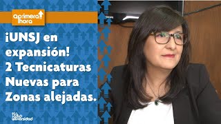 ¡UNSJ en expansión Dos Tecnicaturas Nuevas para Zonas alejadas [upl. by Va]