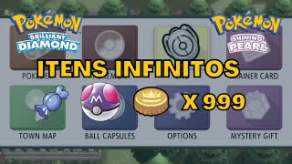 TUTORIAL CLONAR ITENS INFINITOS  MENU GLITCH 113  Pokémon Brilliant Diamond e Shining Pearl [upl. by Stormi]