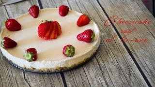 Cheesecake raw al limone vegan crudista [upl. by Shaylah]