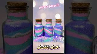 Create Magical Aurora Borealis Bubble Bath DIY Bubble Bath Powder Recipe [upl. by Lednar]