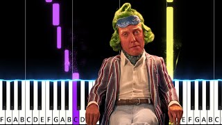 Best song from quotWonkaquot 2023 Oompa Loompa Song on Piano Sheet music [upl. by Nahtnanhoj]