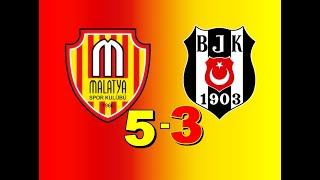 Malatyasporumuz 5  3 Beşiktaş  20 051988 [upl. by Tanberg]