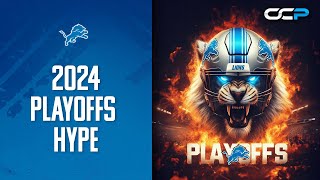 2024 Detroit Lions Wild Card Playoff Hype Video [upl. by Damales]