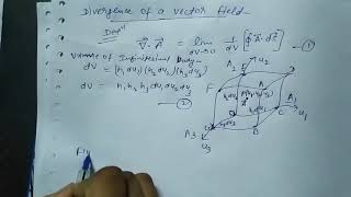 Topic Divergence of Vector Field in Curvilinear Coordinate System For Bsc 2nd Year [upl. by Eirruc952]