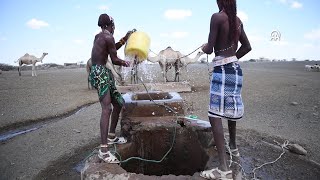 Rendille people continue their traditional nomadic lifestyle Kenya [upl. by Nospmas]