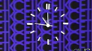 KCET Schedule Station ID Clock WNET 1975 [upl. by Aliuqa855]