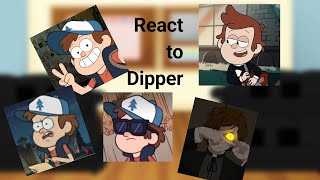 Gravity Falls react to Dipper rus 🇷🇺 by Crowley [upl. by Rhyner]