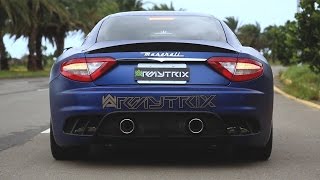 Maserati GranTurismo MC Stradale Armytrix Exhaust Sound [upl. by Nena]