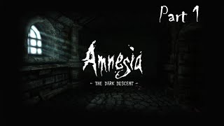 Lets Play Amnesia The Dark Descent Part 1 DeutschFacecamHD  Eine schaurige Reise beginnt [upl. by Akaenahs]