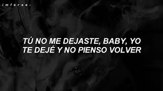 Tú no me dejaste baby yo te dejé y no pienso volver LetraLyrics Dejau [upl. by Hampton686]