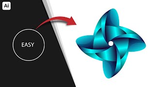 Logo Design Super Easy Techniques For Experts amp Beginners  Adobe Illustrator Tutorial [upl. by Shute]