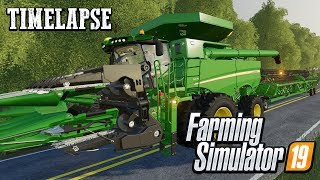 FS19 Timelapse on Westby  5 Shiny new green paint [upl. by Normand]